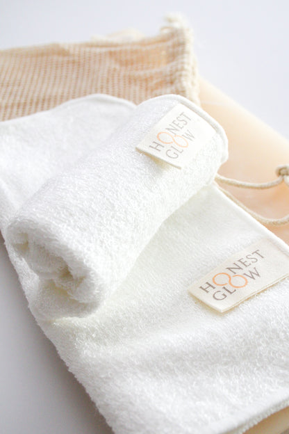Organic Cotton Bamboo Face Cloth