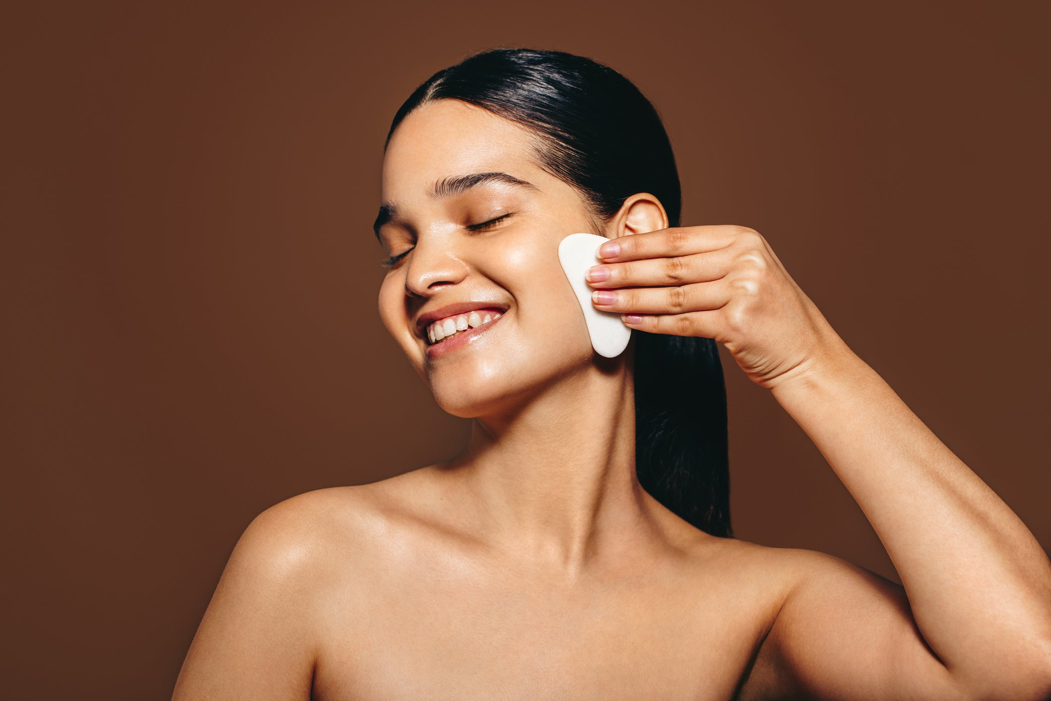 White Jade Face Gua Sha